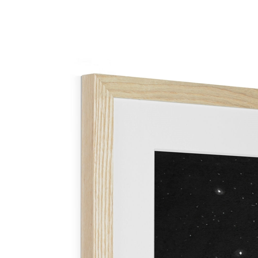 Sternschnuppe Framed & Mounted Print