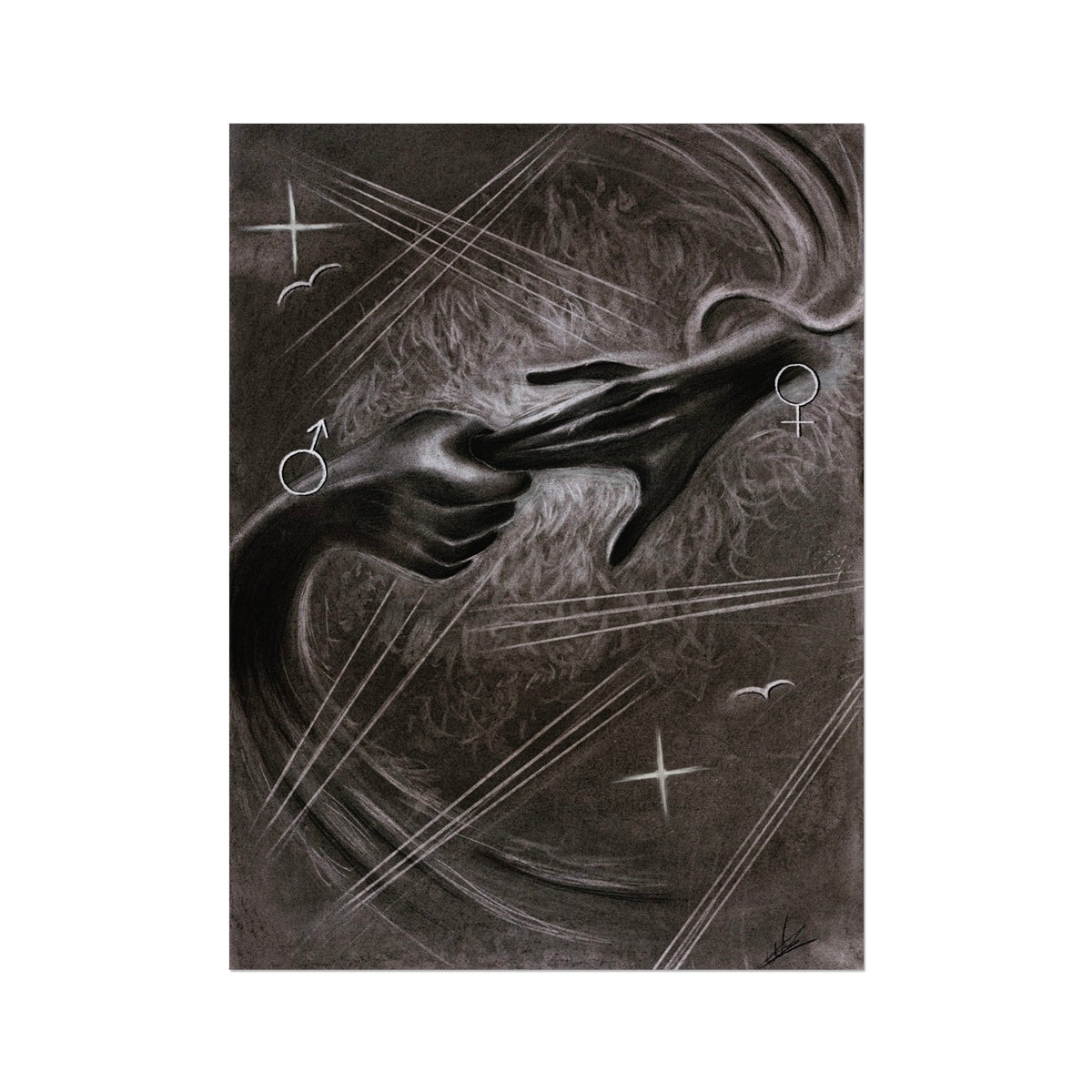 Hahnemühle German Etching Print | Hold