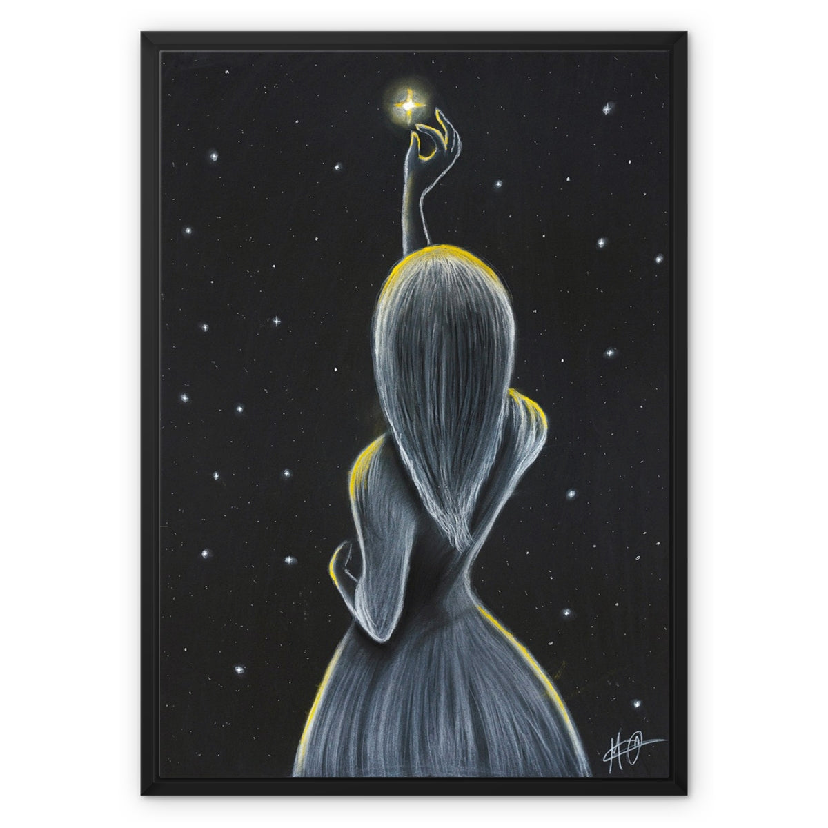 Framed Canvas | Light contact