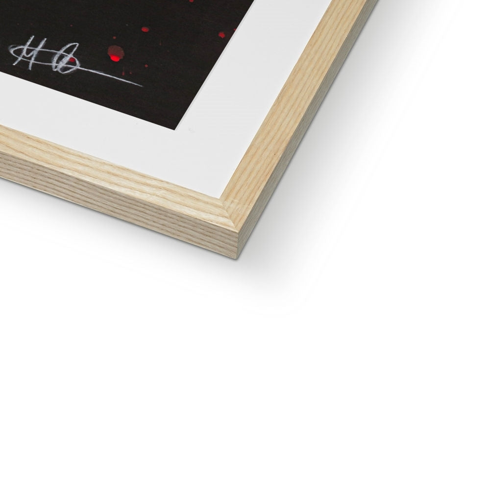 Framed & Mounted Print | sorrow made of glass