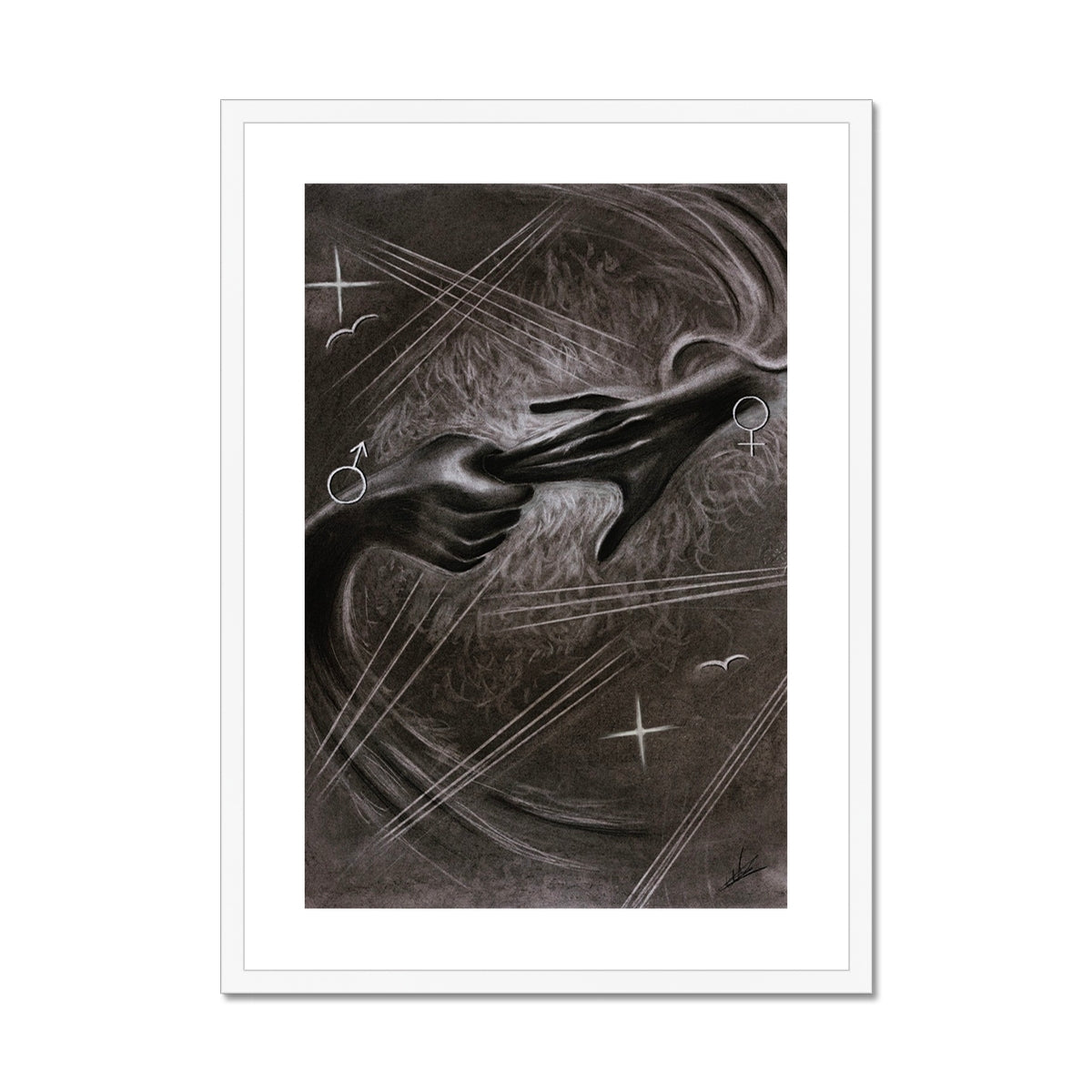 Framed & Mounted Print | Hold