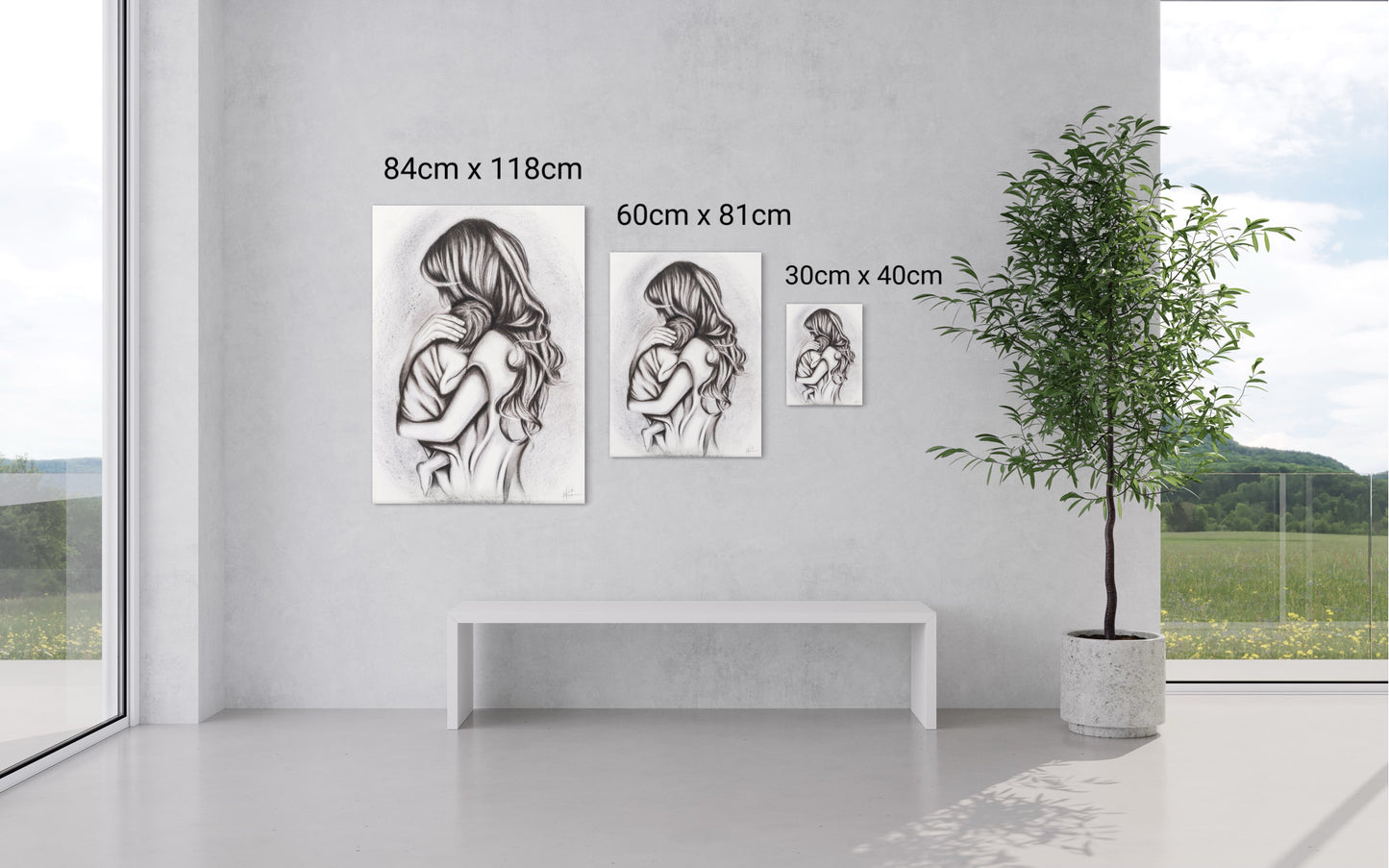 Hahnemühle German Etching Print | Mother Kindness