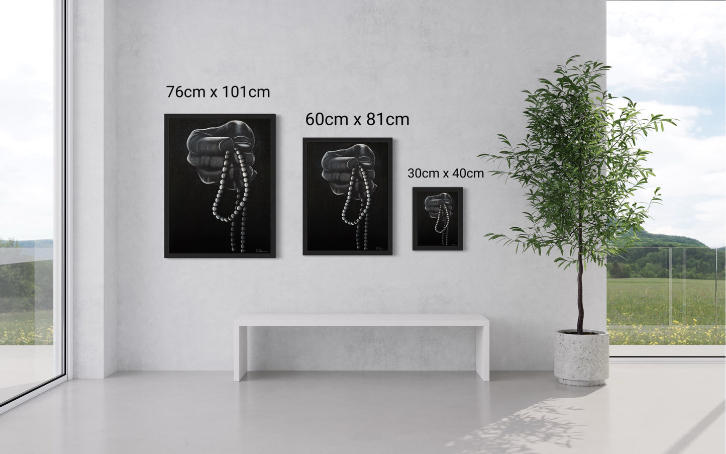 Framed Canvas | Tesbih