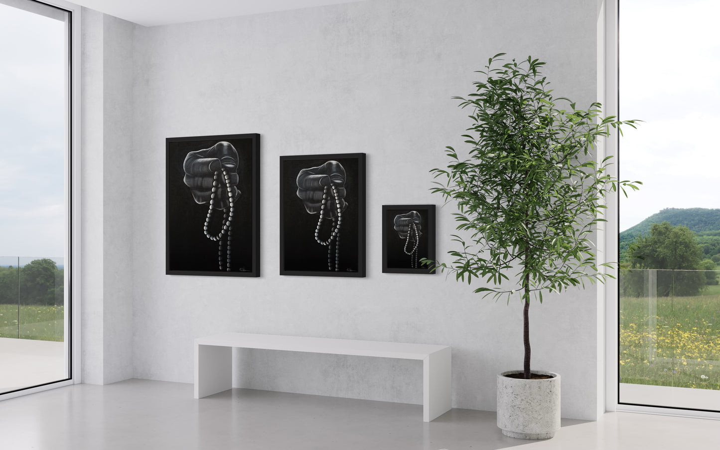 Framed Canvas | Tesbih