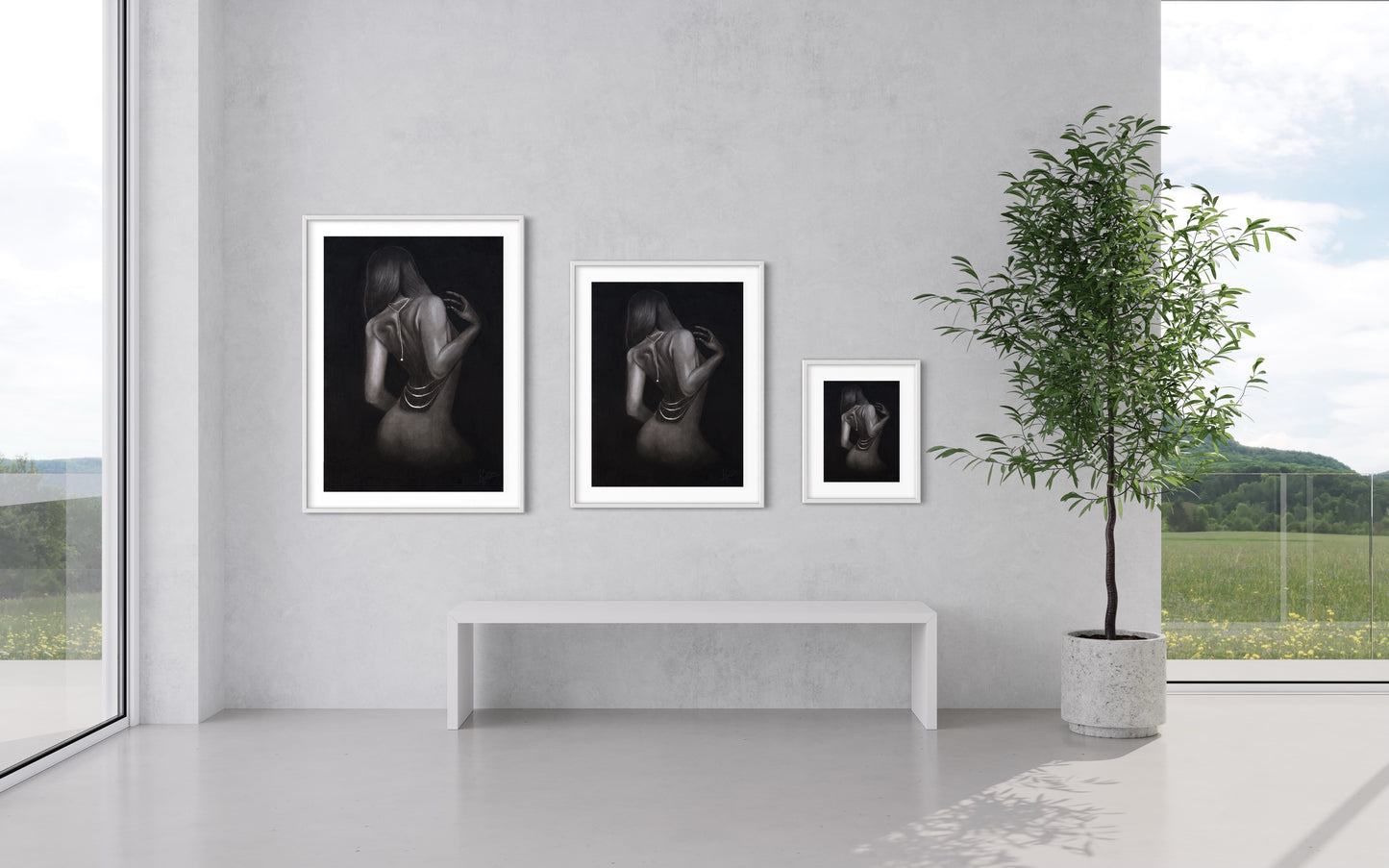 Framed & Mounted Print | Elegant