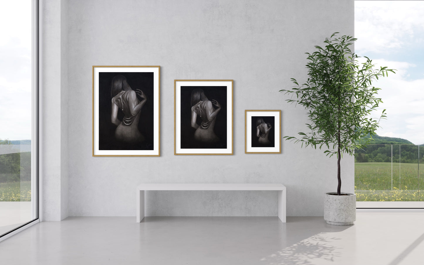 Framed & Mounted Print | Elegant