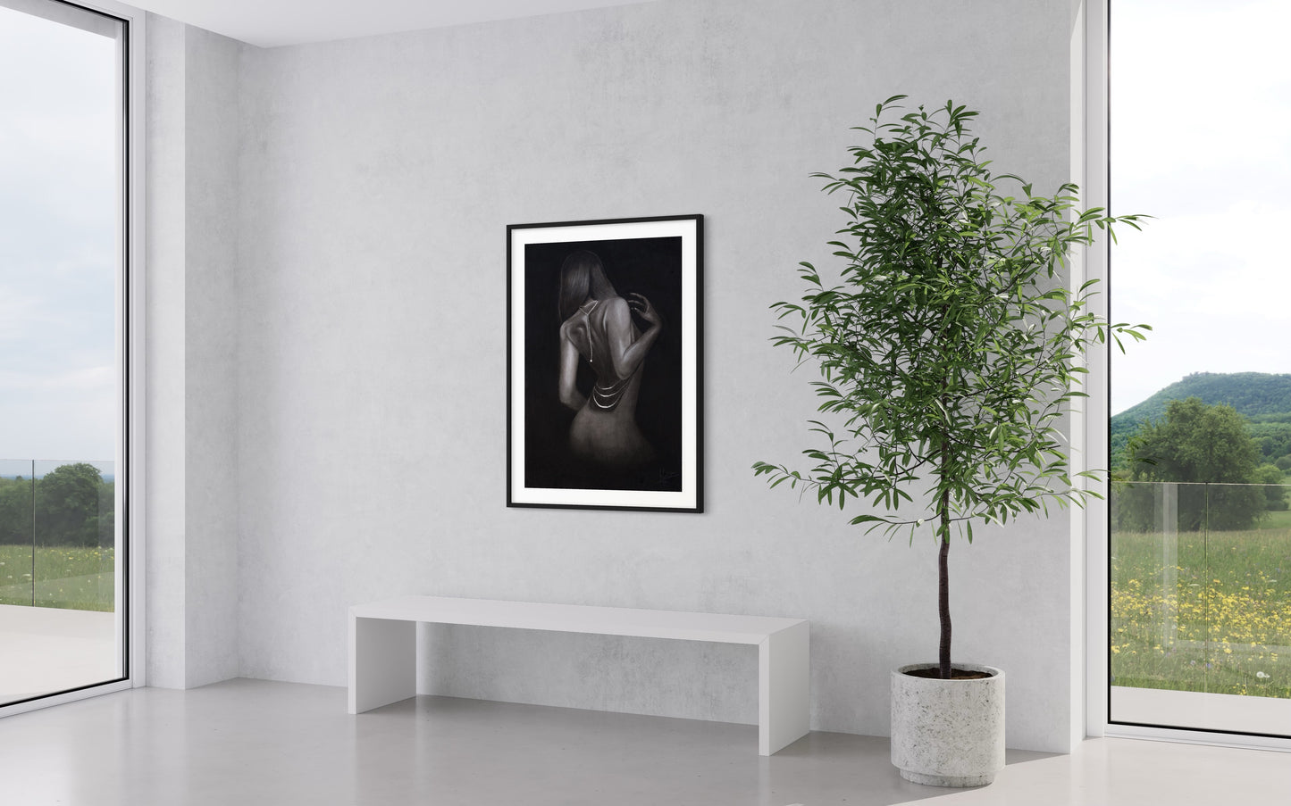 Framed & Mounted Print | Elegant
