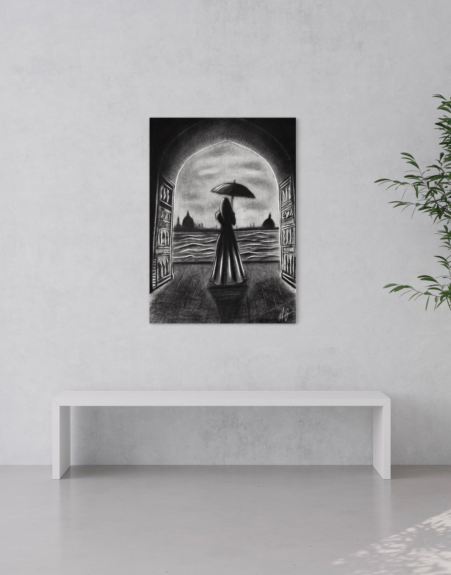 Hahnemühle German Etching Print | Wife