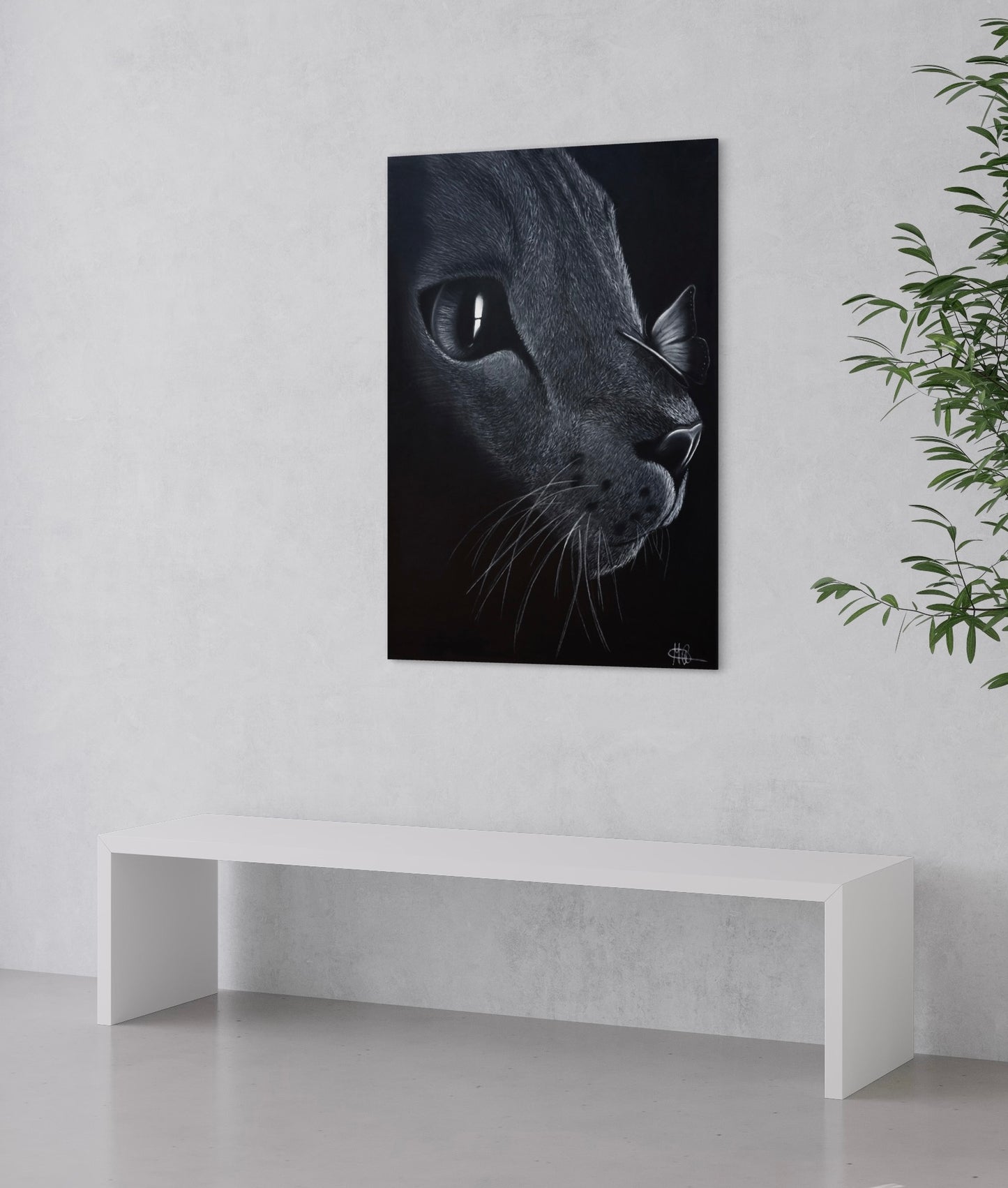 Hahnemühle German Etching Print | Cat