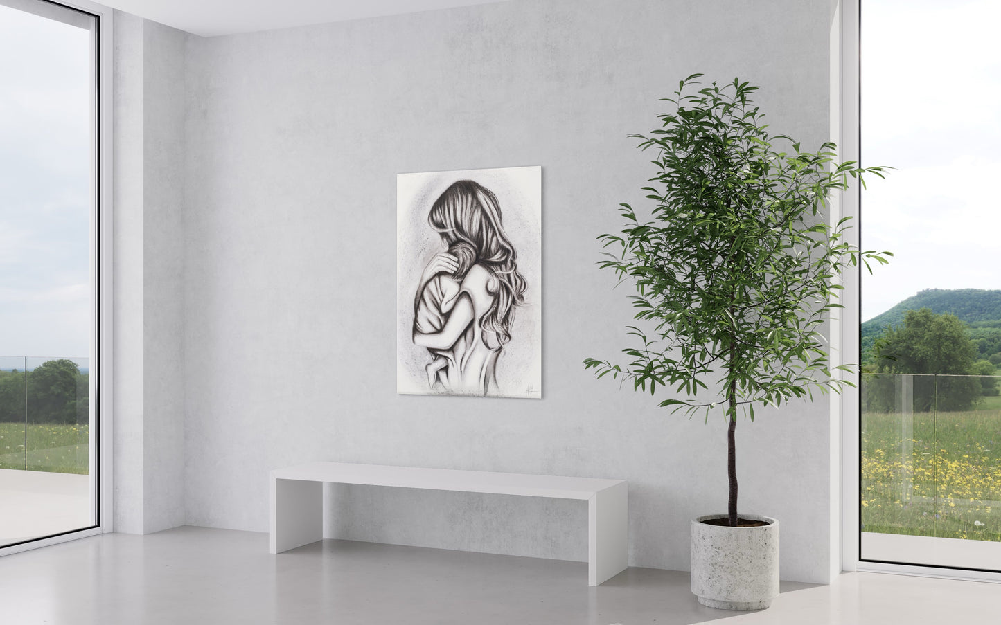 Hahnemühle German Etching Print | Mother Kindness