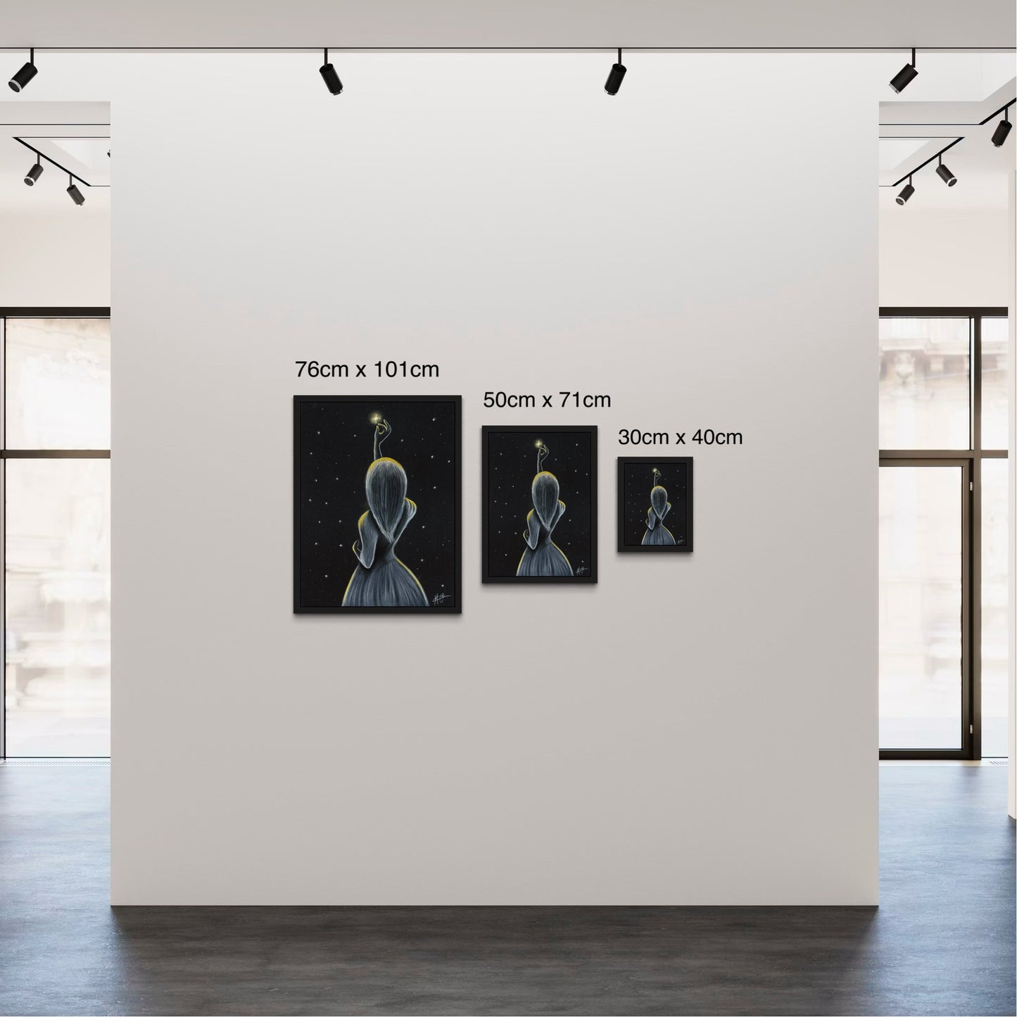 Framed Canvas | Light contact