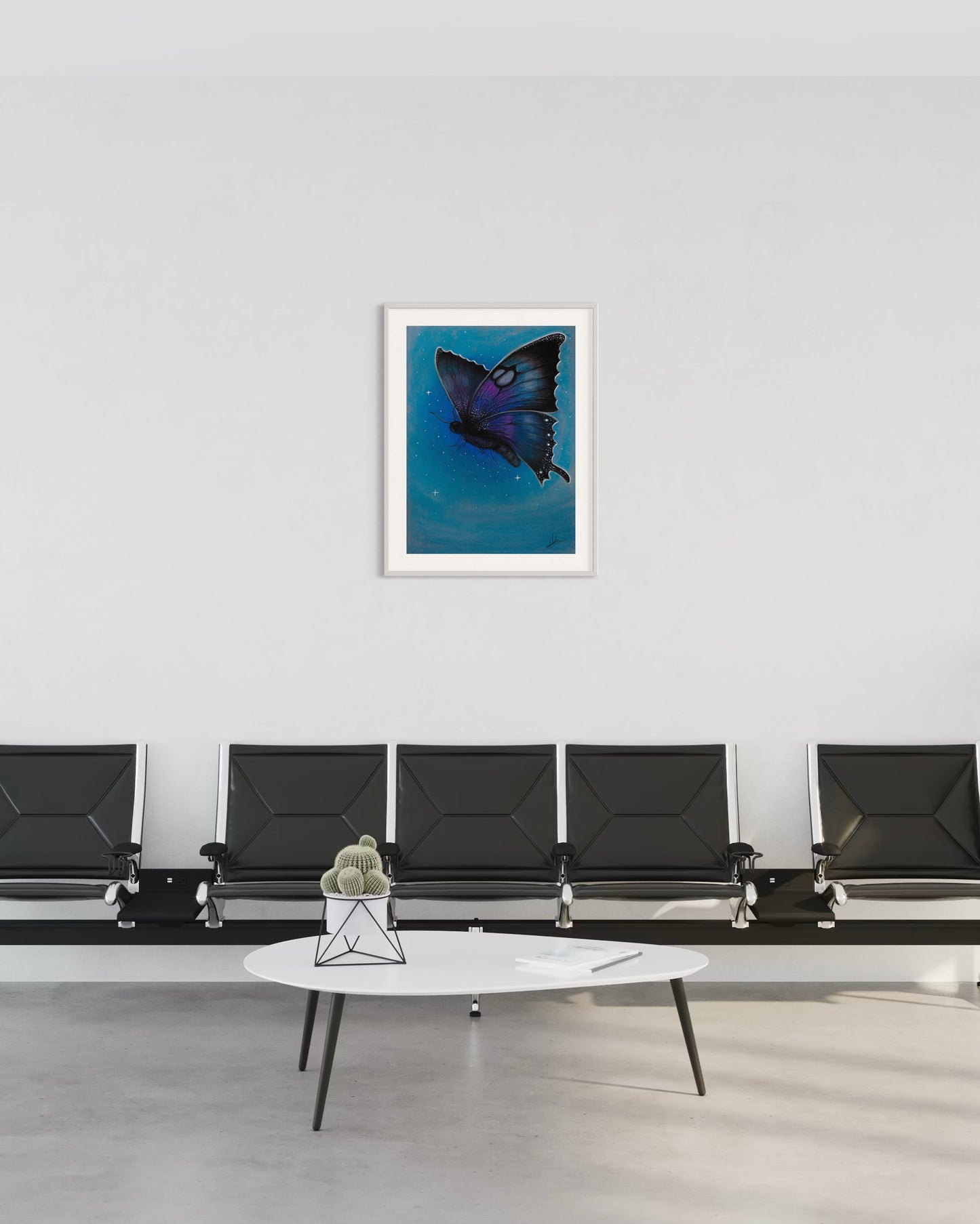 Framed & Mounted Print | Starry Moth
