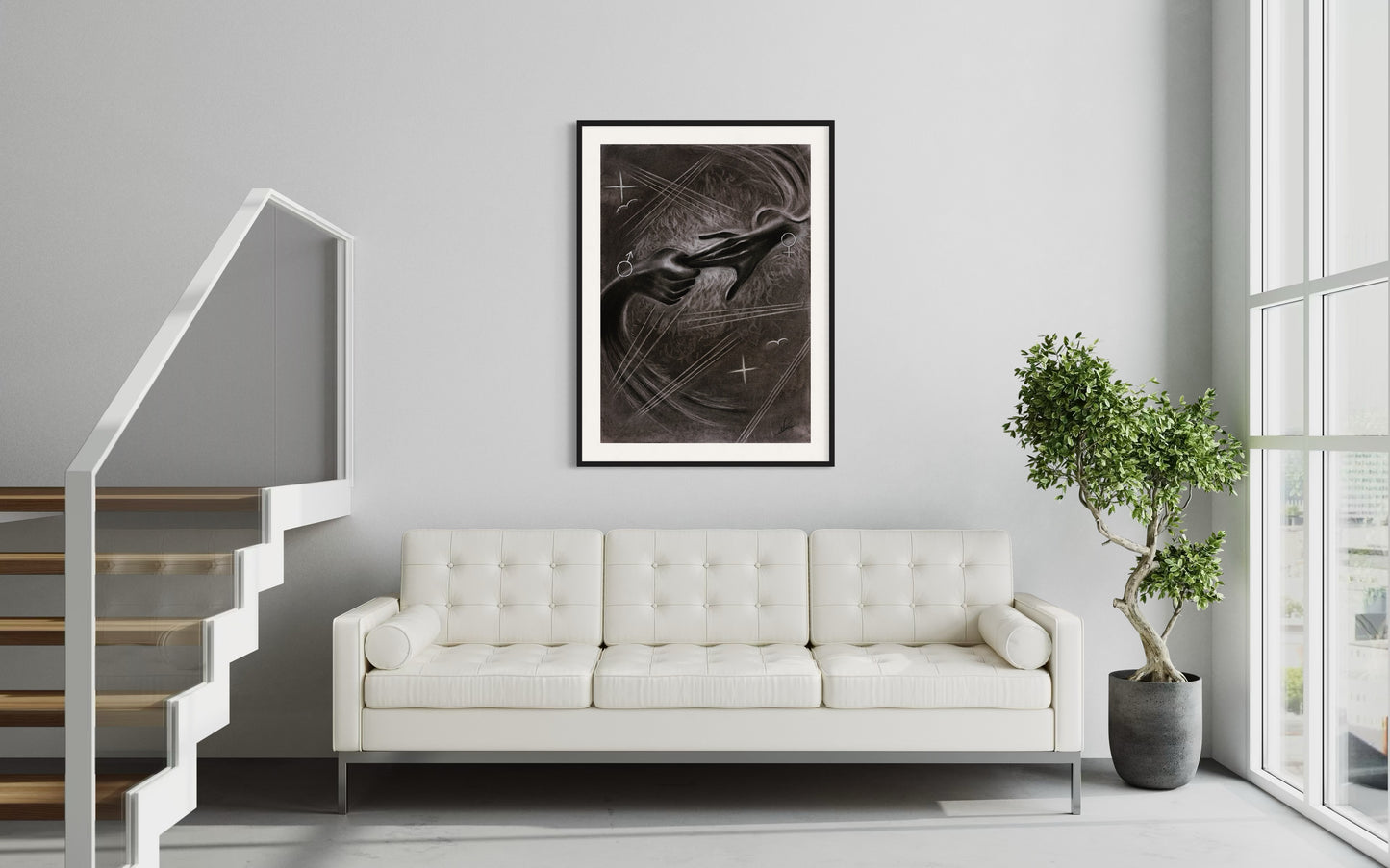 Framed & Mounted Print | Hold