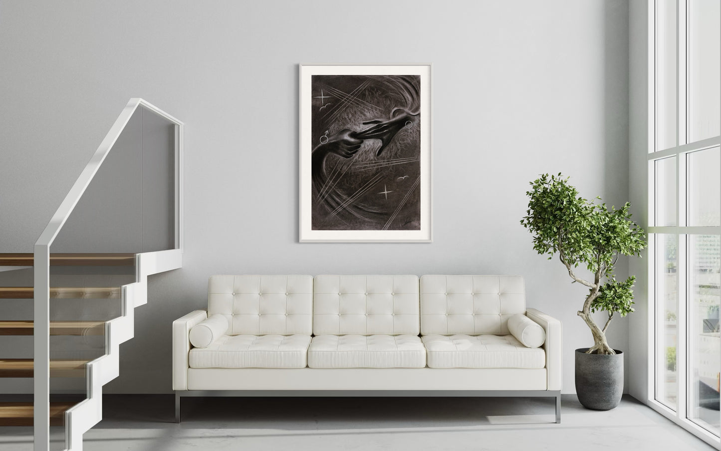 Framed & Mounted Print | Hold