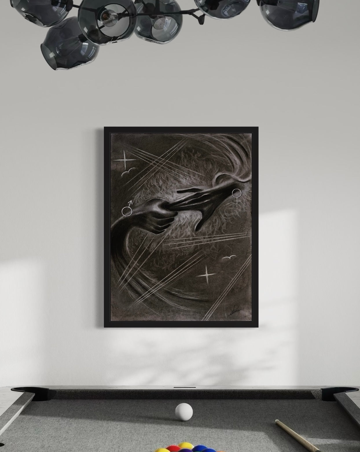 Framed Canvas | Hold