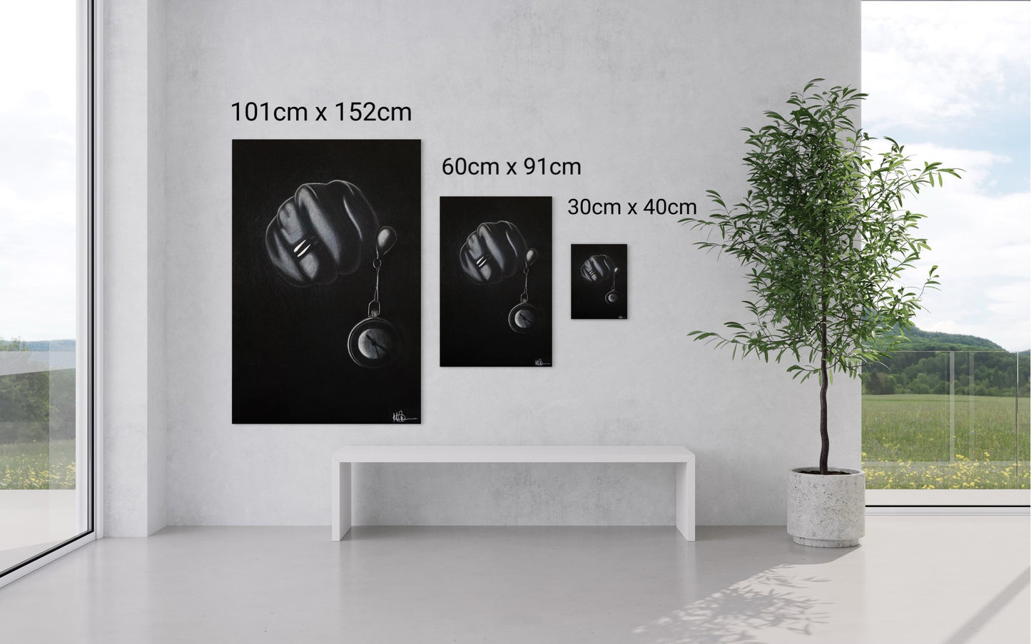 Hahnemühle German Etching Print | Time