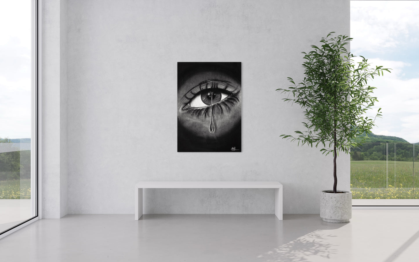 Hahnemühle German Etching Print | Eye