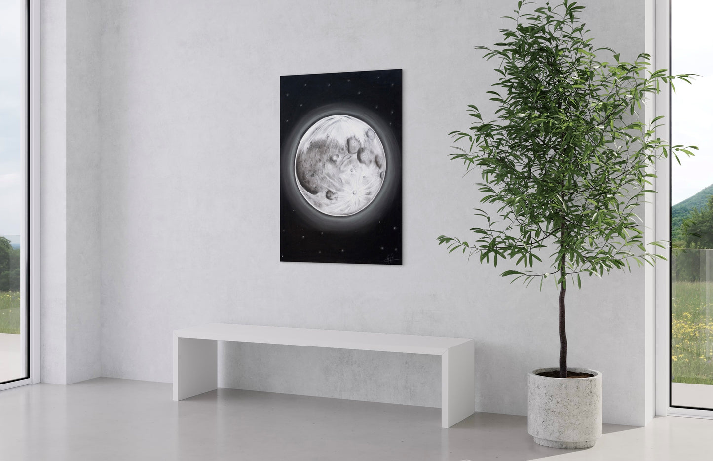 Hahnemühle German Etching Print | Moon