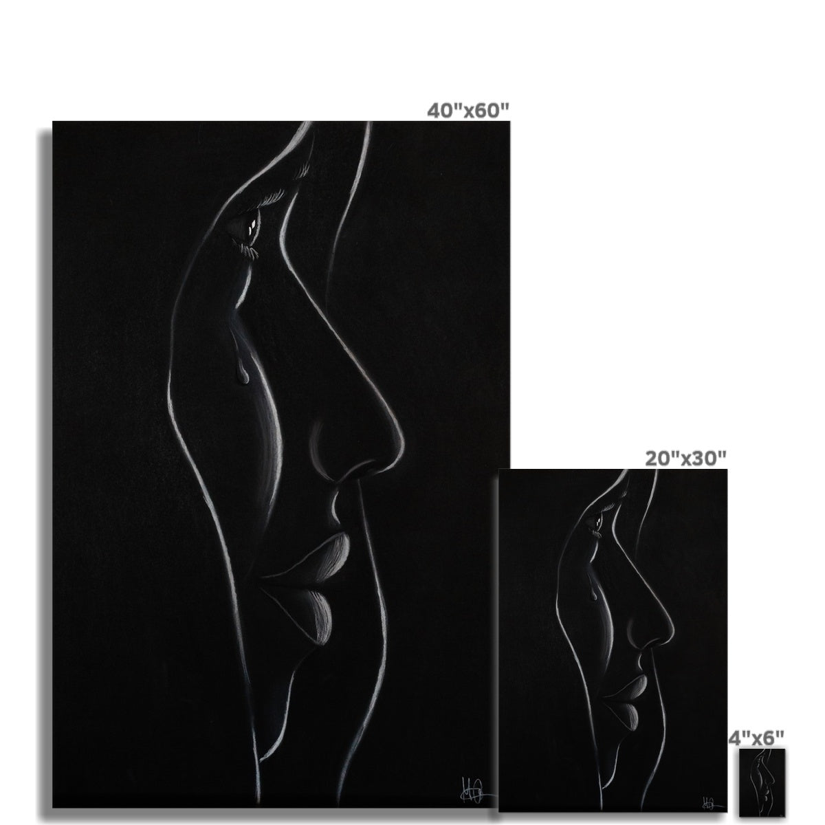 Hahnemühle German Etching Print | Stark bleiben