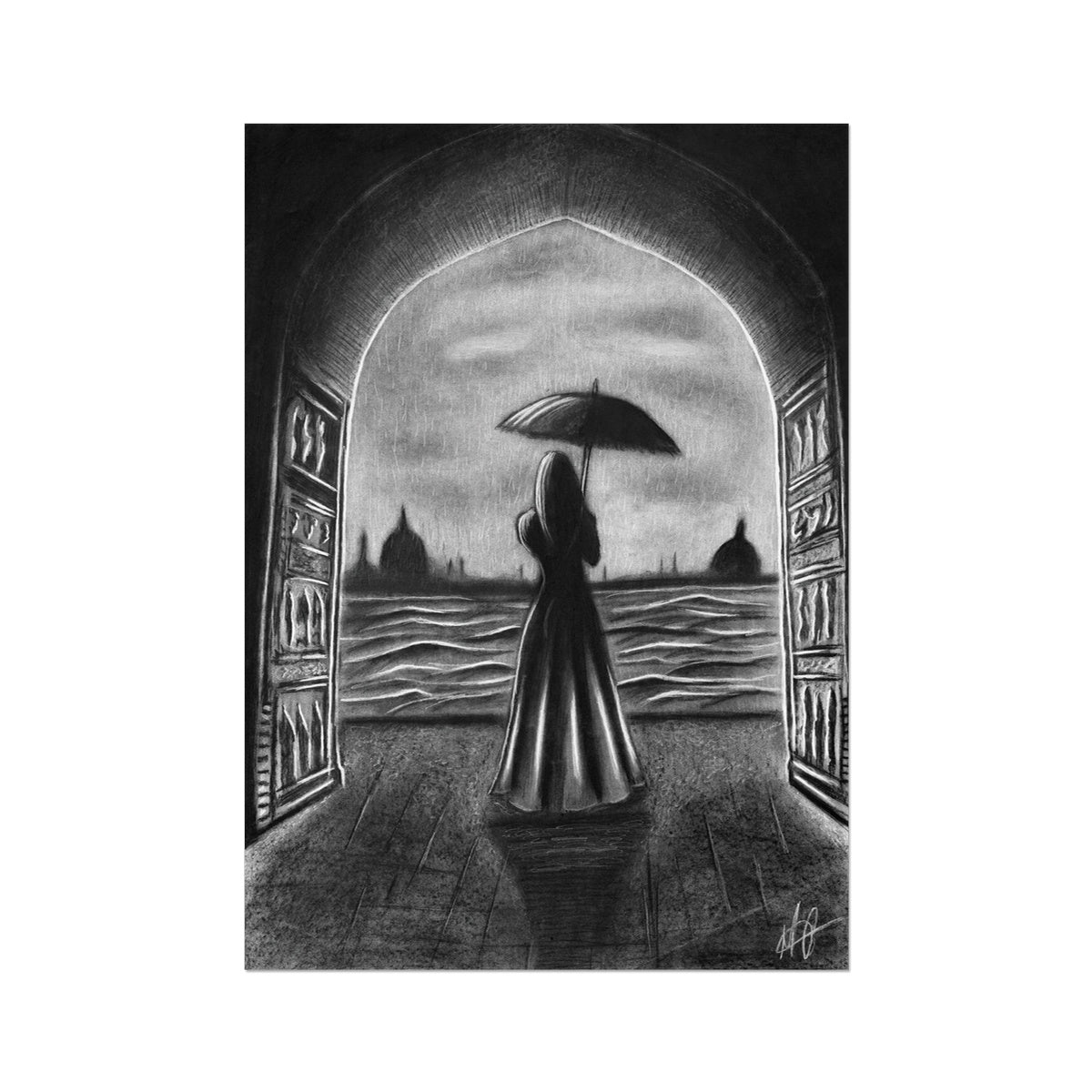 Hahnemühle German Etching Print | Wife