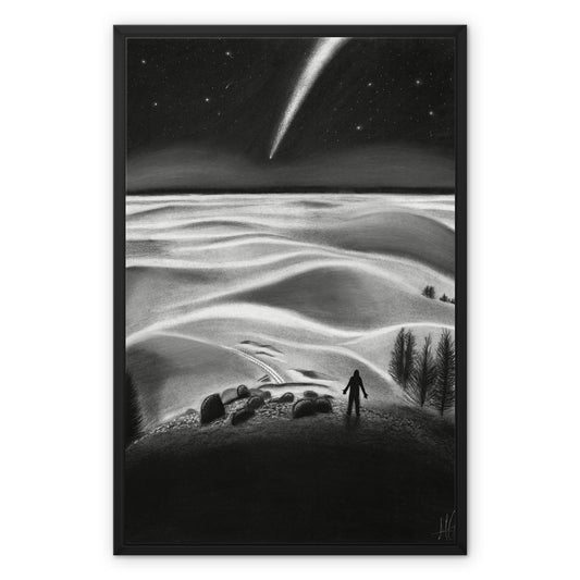 Framed Canvas | Shooting Star