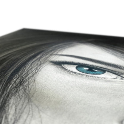 Blaue Augen Canvas