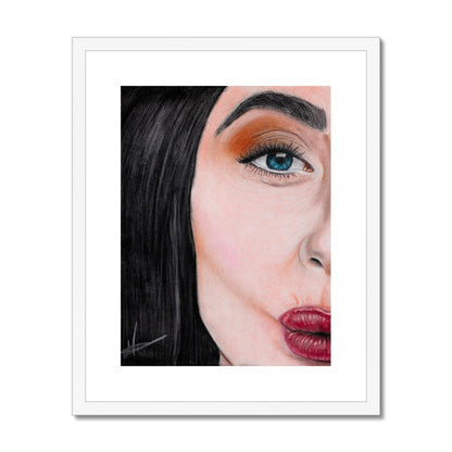 Framed & Mounted Print | Kiss Kiss