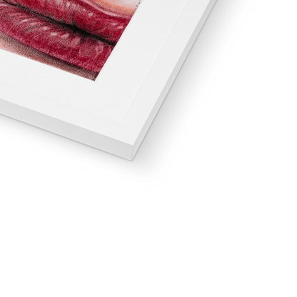 Framed & Mounted Print | Kiss Kiss