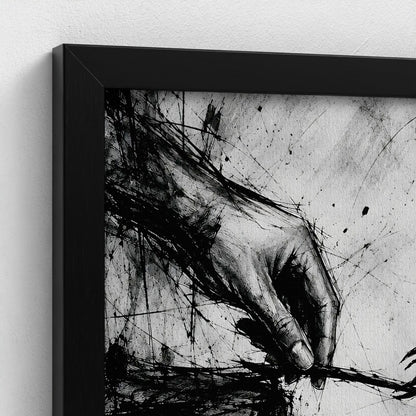 Floater | classically framed canvas