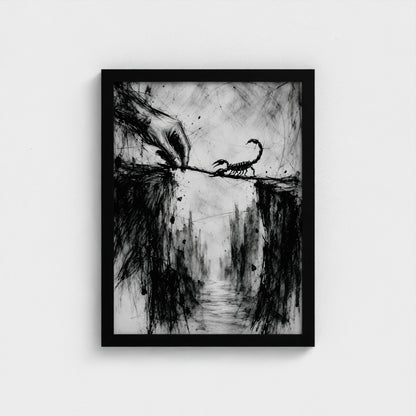 Floater | classically framed canvas