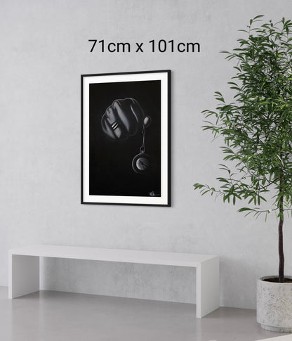 Framed & Mounted Print | Time