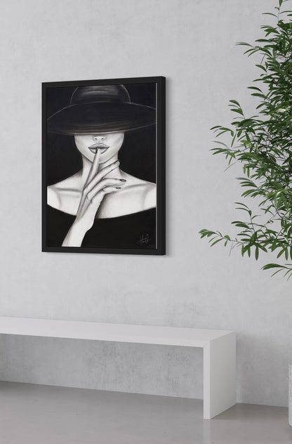 Framed Canvas | Silence