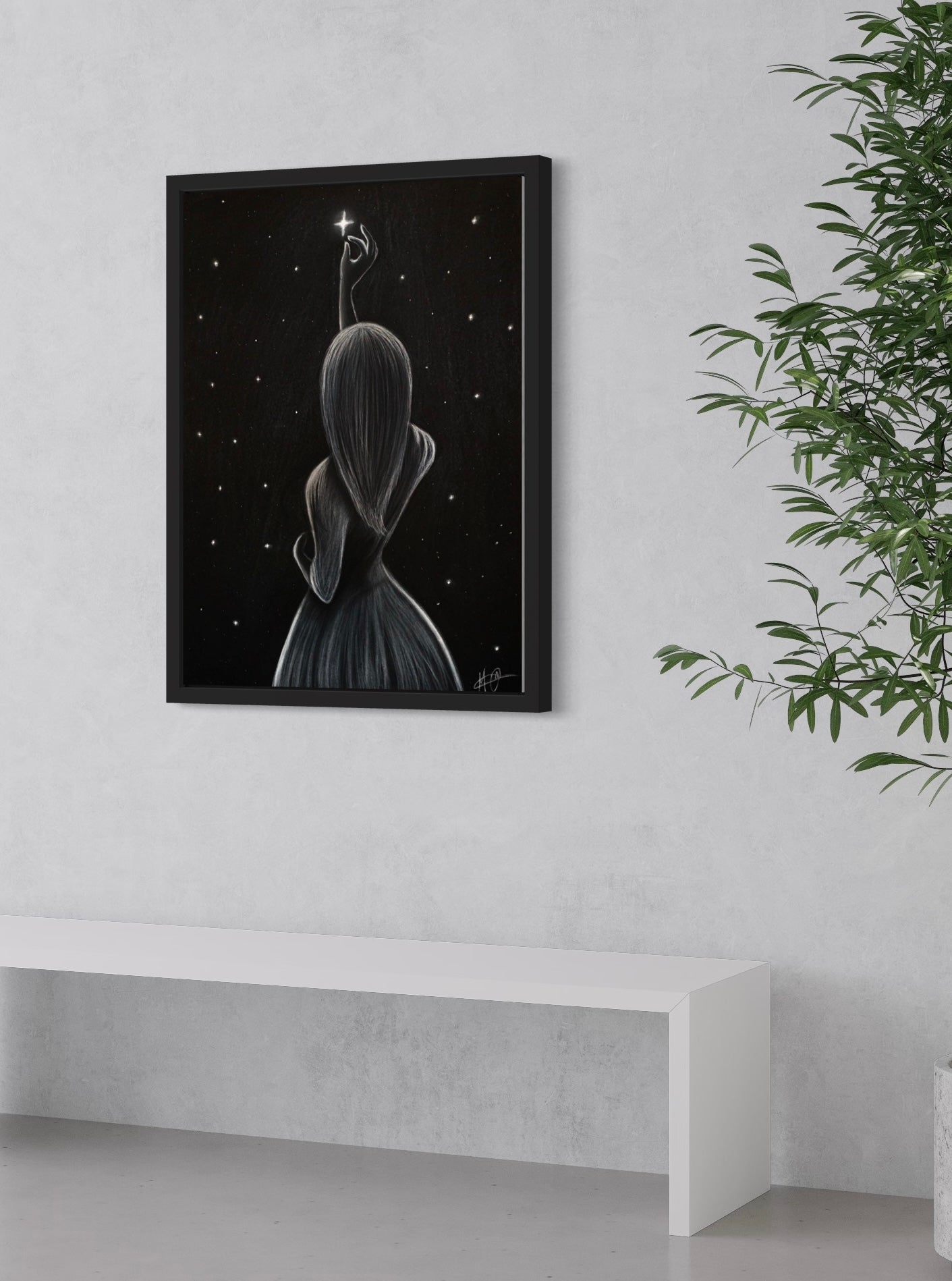 Framed Canvas | Star