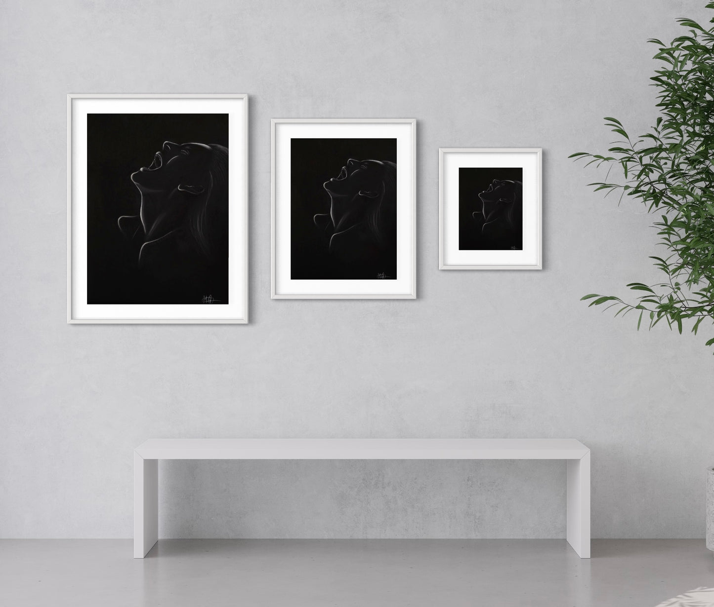 Framed & Mounted Print | Scream