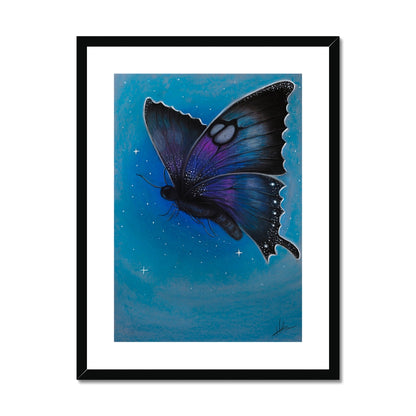 Framed & Mounted Print | Starry Moth
