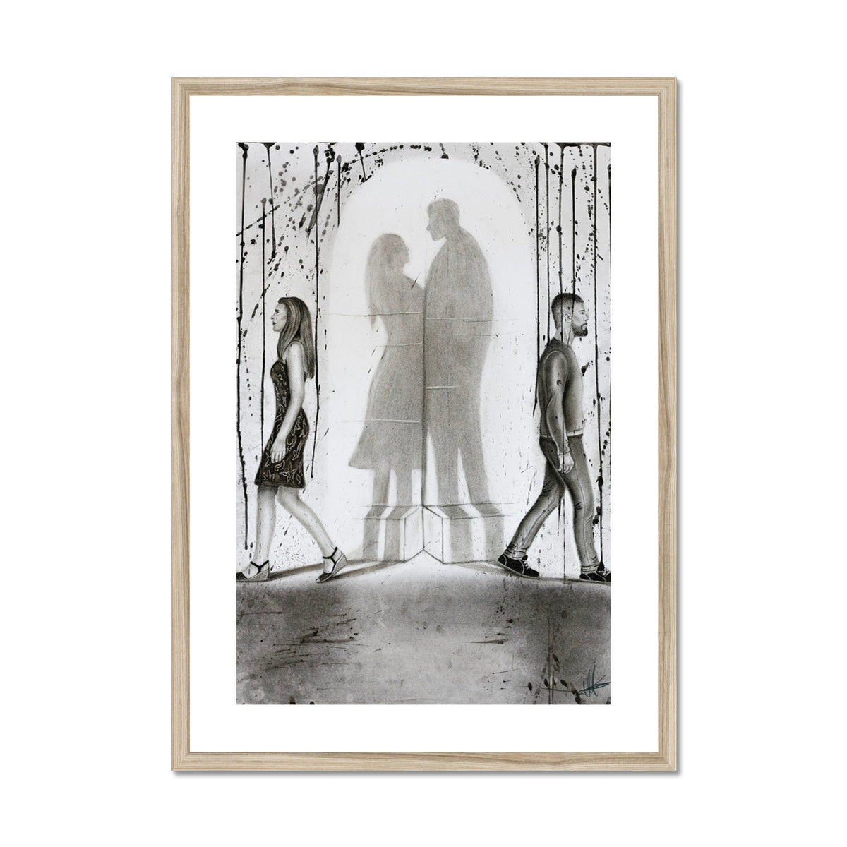 Framed & Mounted Print | secret love