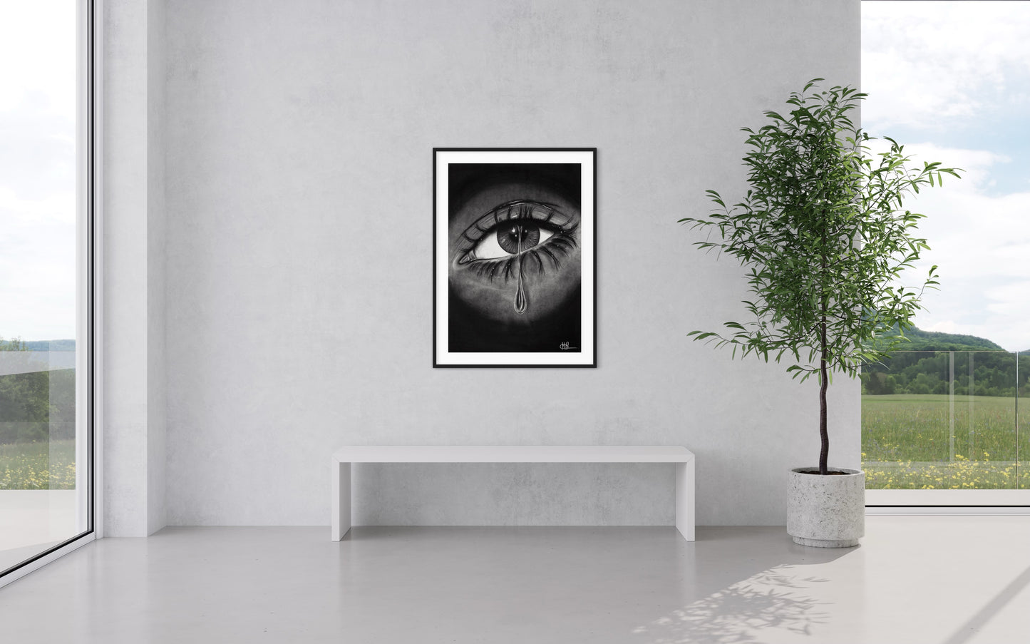 Framed & Mounted Print | Eye