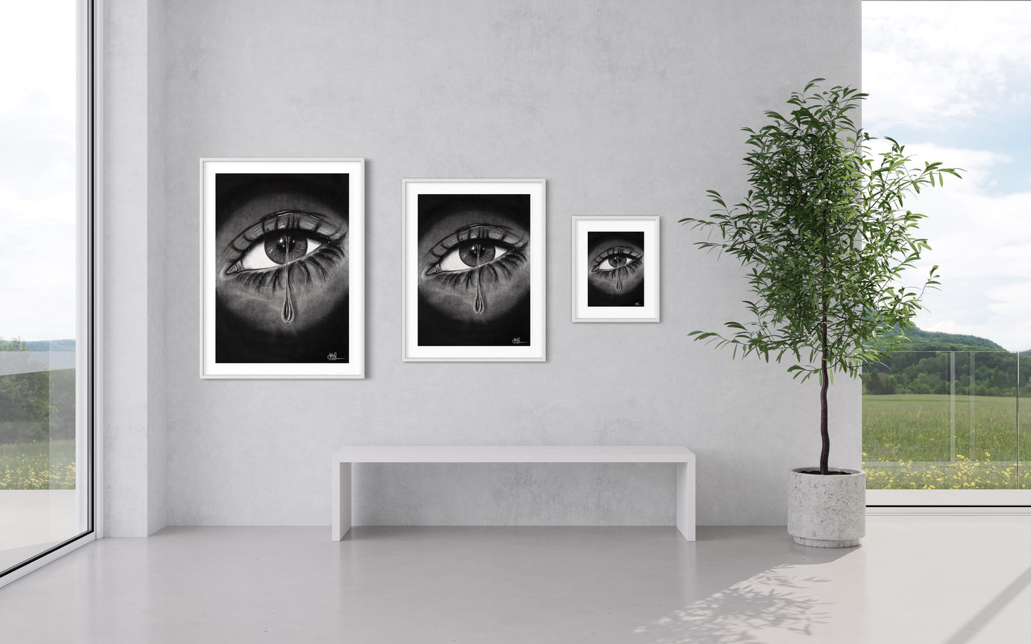 Framed & Mounted Print | Eye