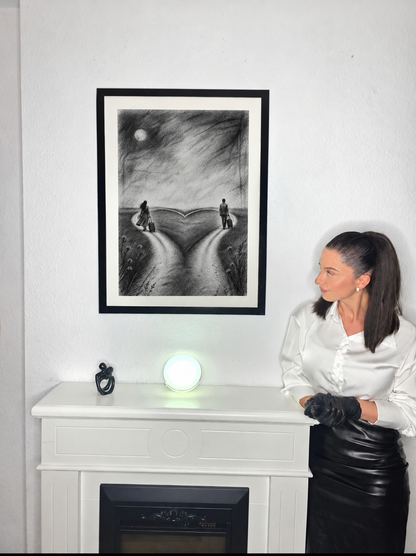 Return | Framed canvas