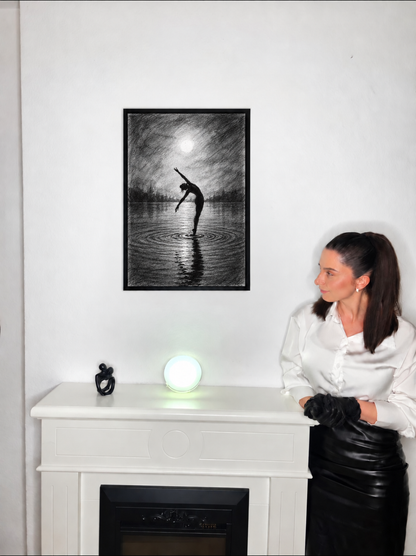 Federleicht | Leinwand gerahmt