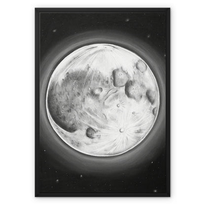 Framed Canvas | Moon