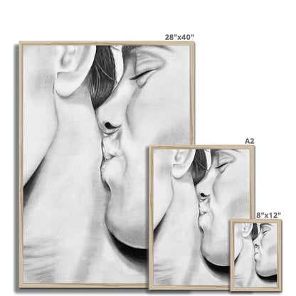 Framed Print | Kiss