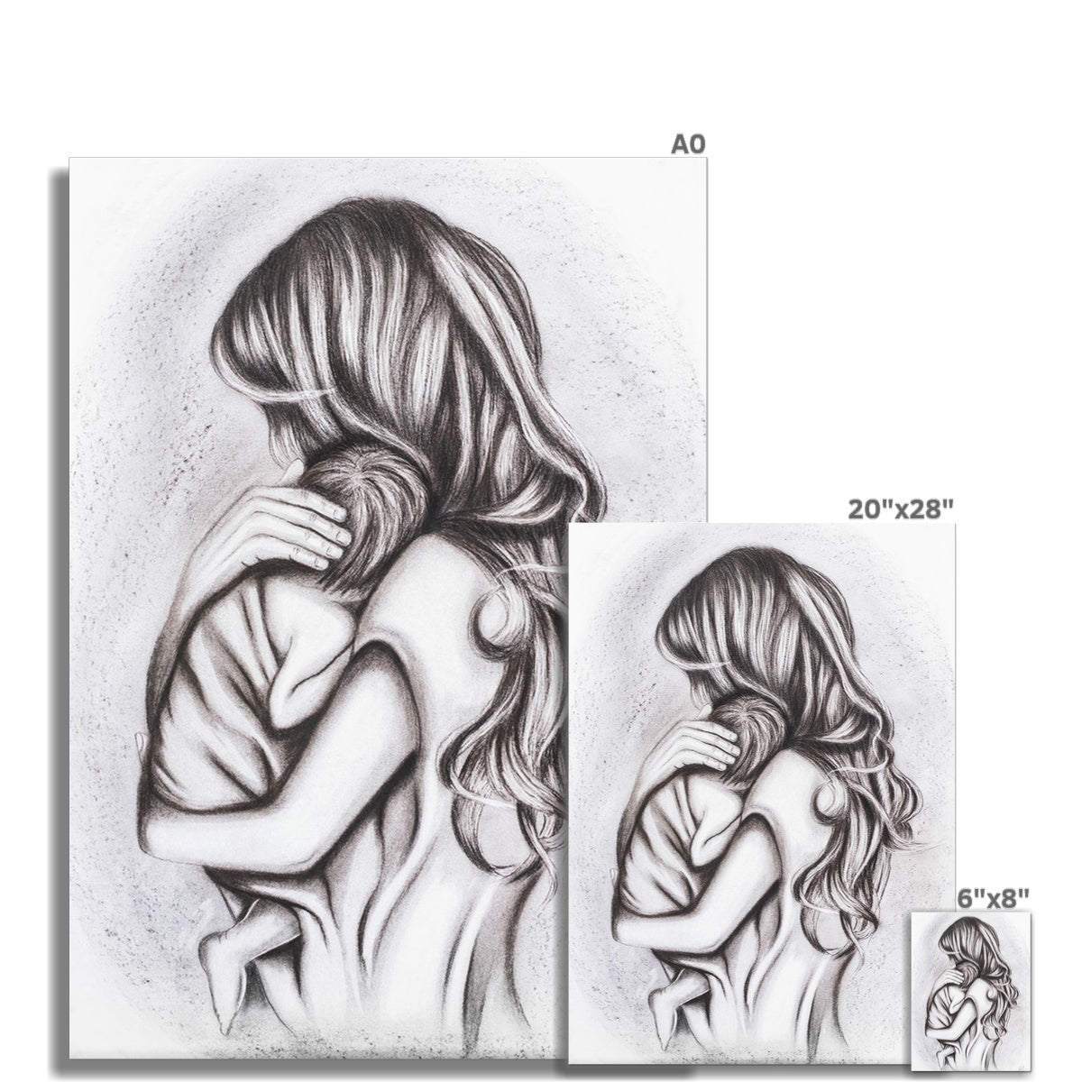 Hahnemühle German Etching Print | Mother Kindness 