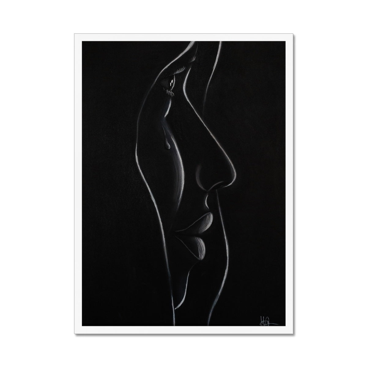 Framed Print | Teardrop