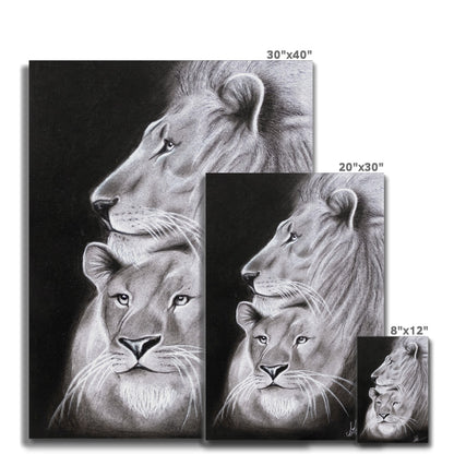 Canvas | Lion