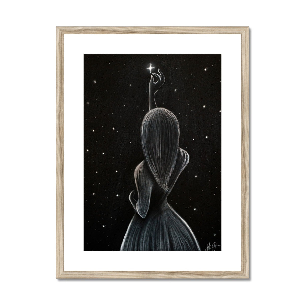 Framed & Mounted Print | Star