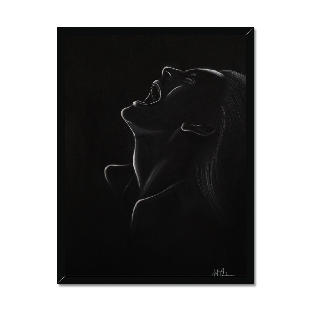 Framed Print | Scream