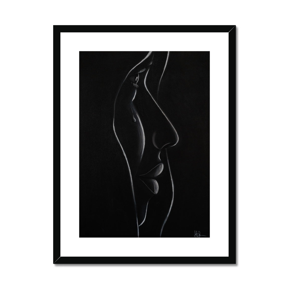 Framed & Mounted Print | Teardrop