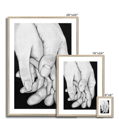 Framed & Mounted Print | Hands