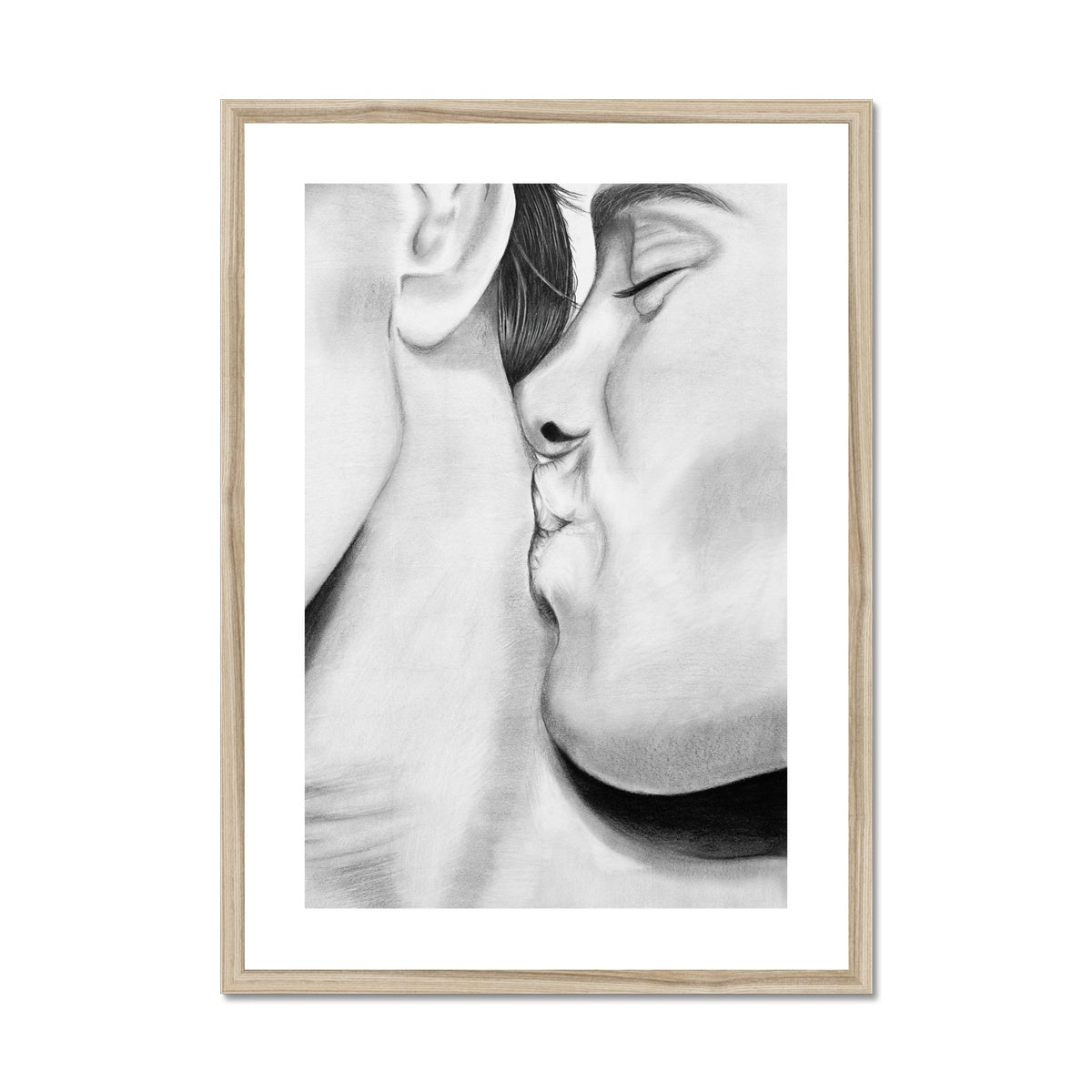 Framed & Mounted Print | Kiss